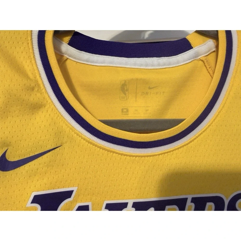 NIKE Los Angeles Lakers LeBron James #23 Jersey Youth Kids Med NBA Swingman